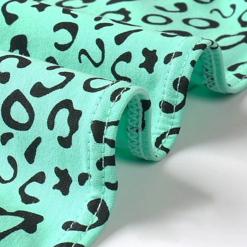 Bold Leopard Print Breathable Cotton Briefs