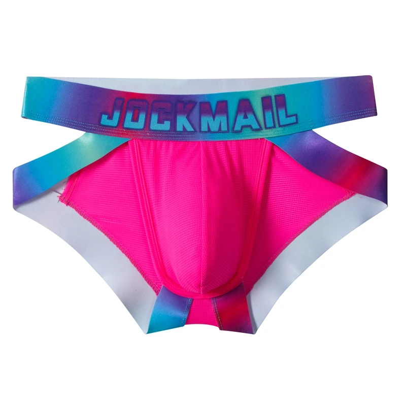 JOCKMAIL Spectrum Hip-Lift Cooling Mesh Briefs