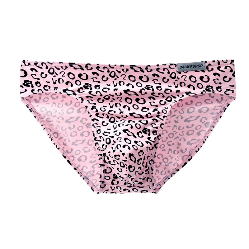 Bold Leopard Print Breathable Cotton Briefs