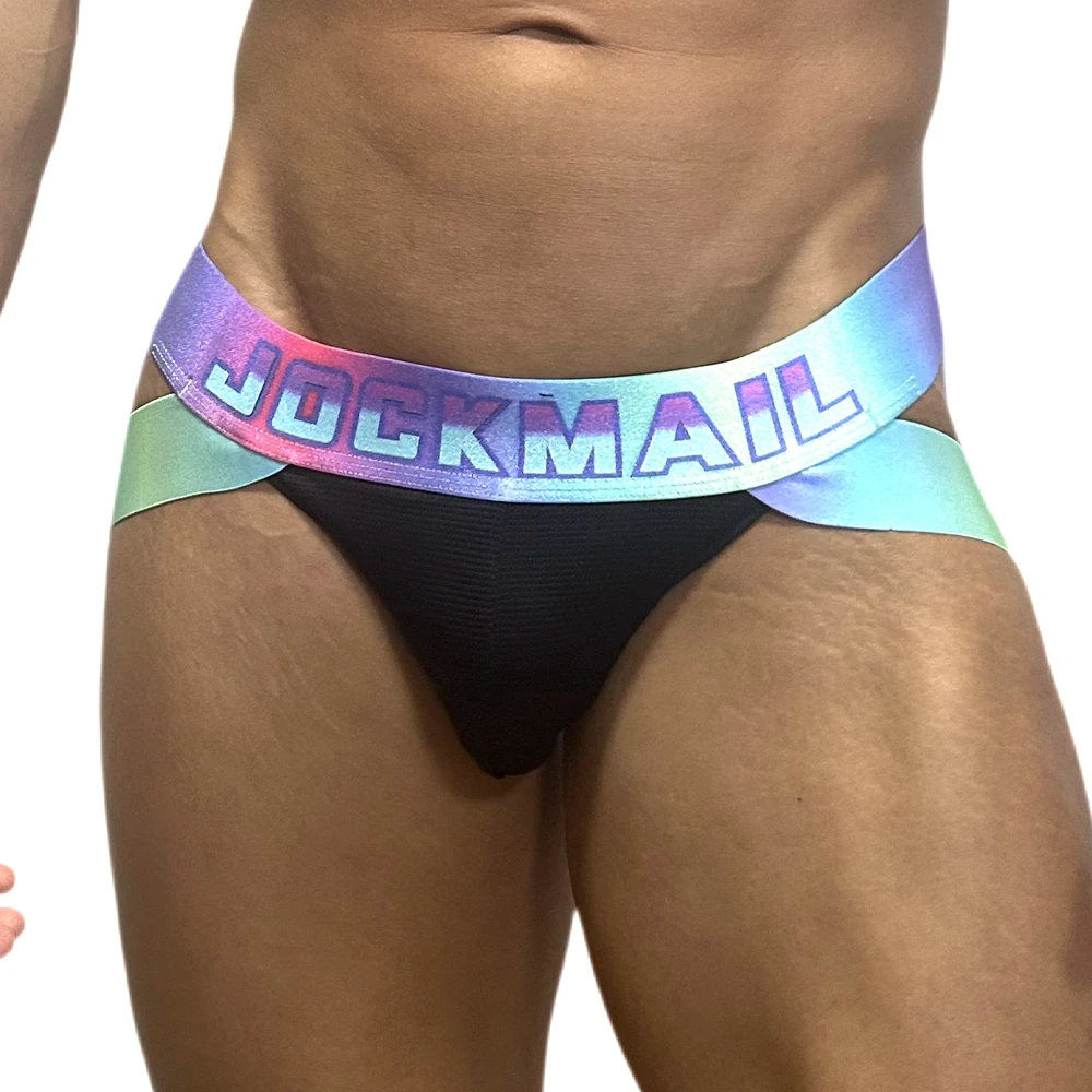 JOCKMAIL Spectrum Hip-Lift Cooling Mesh Briefs