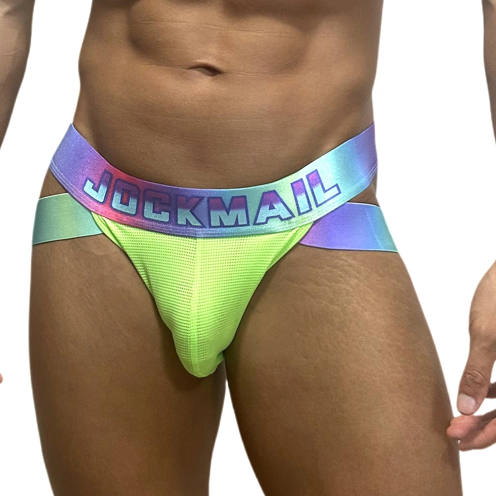 JOCKMAIL Spectrum Hip-Lift Cooling Mesh Briefs
