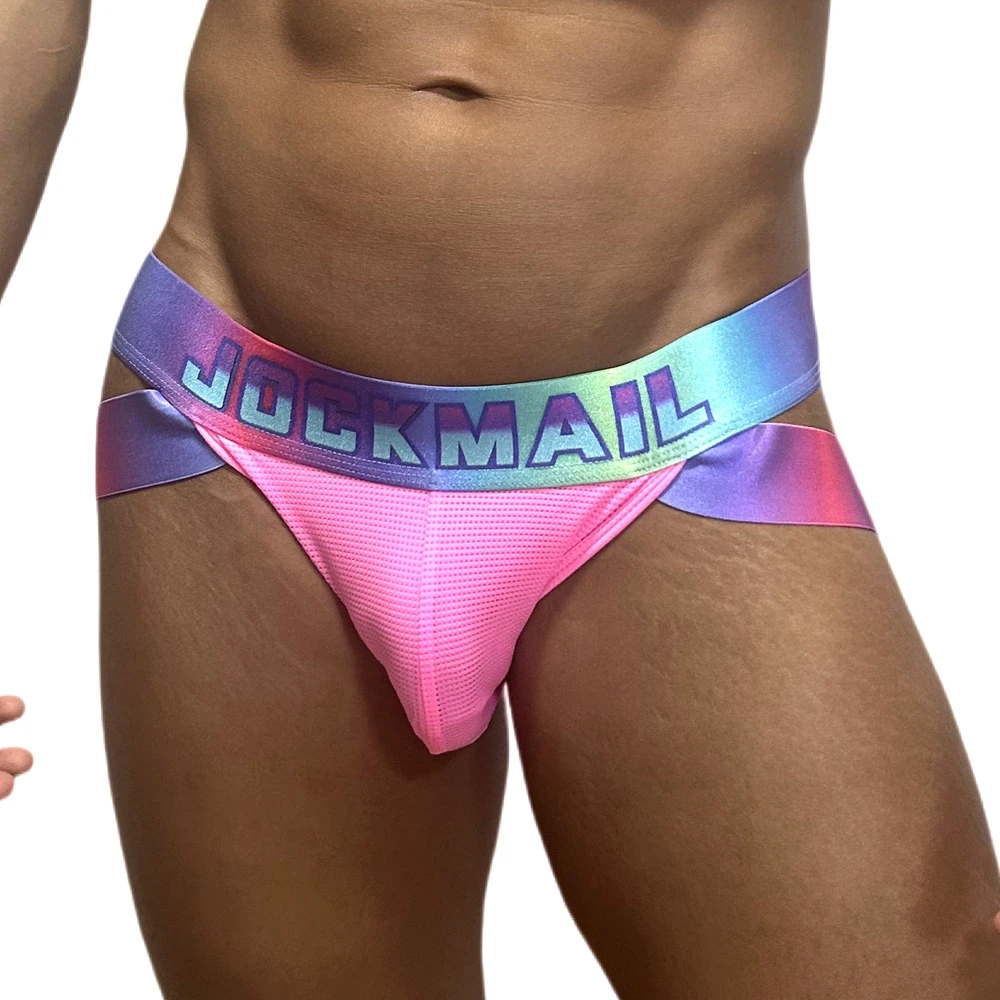 JOCKMAIL Spectrum Hip-Lift Cooling Mesh Briefs